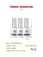 Esmalte de Uñas de Gel Semi-permanente Top Coat y Base de Alta Calidad 10ml Belleza en Tus Manos - details 6