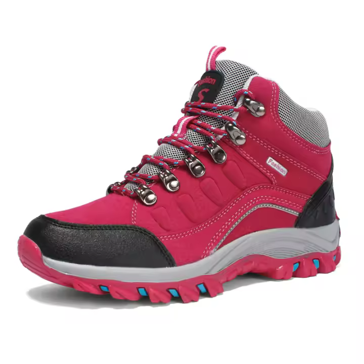 Botas de senderismo transpirables antideslizantes para mujer, zapatos de media caña para exteriores - 1