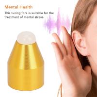Horquilla de afinación para pies, accesorio versátil para aliviar el estrés, reducir la ansiedad, cristales curativos para meditación - details 4