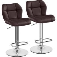 Juego de 2 Taburetes de Bar de Metal Industrial Altura Ajustable 89-111 cm - details 9