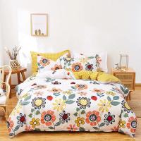 Juego de ropa de cama 3/4 algodón, edredón grande, tamaño Queen y King, textil de lujo para el hogar, 100% piezas - details 12