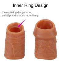 Expansor de Penis OLOEY Anillo Penital, Bloqueo de Glándulos, Agente de Delay de Ejaculación, Dispositivo de Ejercicio Medico, Foreskin Juguetes Sensuales para la Salud - details 2
