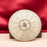Latón giratorio con la yema del dedo, 36 estrategias, día avanzado, brújula dorada de feng shui, giroscopio de dedo, lote de viento - details 2