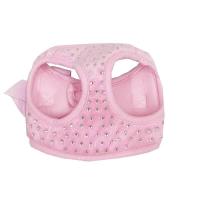Arnés perro, decoración de diamantes pequeños, suave y transpirable, chaleco, arnés perros, Collar correa el pecho para - details 17