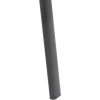 Confidente Ken Pro Tapizada En Tela I Silla De Conferencia con Base De Metal Negro I Silla De Oficina Sin Ruedas I Color:, Color:Negro - details 4