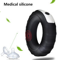 Anillo Vibrador de Silicona para Pene Masajeador de Retardo de Eyaculación Juguetes Sexuales para Hombres con Control Remoto - details 3