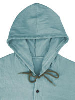 Sudaderas con capucha para hombres, camisetas de lino y algodón, Tops de manga larga, verano y otoño, 3XL, 2XL - details 8