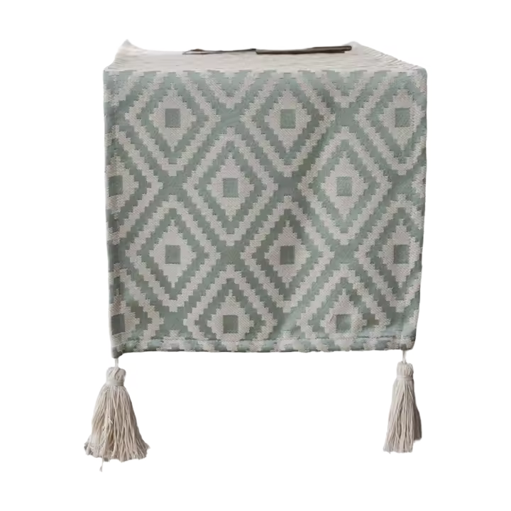 Estuche Geométrico Nórdico Jacquard Elegante para Decoración de Fiesta en Casa - 1
