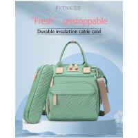 Moda viaje al aire libre bolsa de aislamiento térmico bolsa de almuerzo multifuncional de gran capacidad bolsa de picnic - details 2