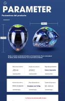 Casco integral motocross hombre modular adulto MX Carreras de Locomotora - details 2