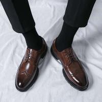 2025 nuevos productos populares vestido de conducción para hombres zapatos de cuero formales de negocios para caminar en la oficina - details 0