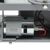 Mini sierra de mesa eléctrica para bricolaje, sierra de banco para carpintería, herramienta de corte DIY, Plata para decoración, fabricación de manualidades, 10000rpm - details 4