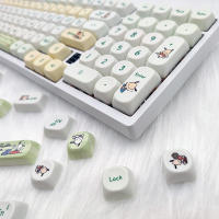 MOA Keycap Pacha Dog 6,25 Eje Satélite Cruzado Teclado Mecánico 87 Sublimación Universal 104 Dibujos Animados Lindo 98（Teclado no incluido) - details 5