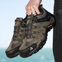 Zapatos de Senderismo para Hombres HikeUp Zapatillas Tácticas de Cuero de Ante - details 15