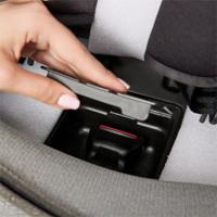 Kinderkraft I-360 Silla de coche, I-SIZE 40-150 cm, Isofix, Silla coche bebé, para niños, Ajustable