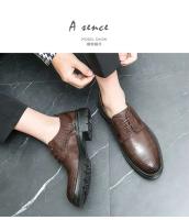 7236 Zapatos formales de cuero genuino para hombres de negocios, cómodos y elegantes a la moda - details 6