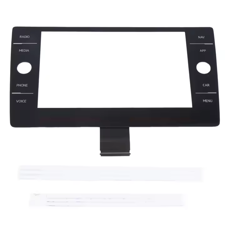 Digitalizador de pantalla táctil de cristal, 60 Pines, 8 pulgadas, para VW MK7, Golf 7, 7,5, Passat B8, Polo, MK6, Radio, 5G6919605B, 5G6919605A - 1