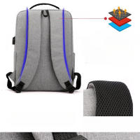 Nueva mochila de negocios, mochila recargable USB, mochila de viaje impermeable, mochila para computadora portátil. - details 3
