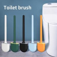 Cepillo De Inodoro Colgante Con Soporte Largo Cepillo De Limpieza De Baño Con Pincel Suave Y Silicone Accesorios De Baño Ecológicos - details 9