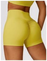 Pantalones cortos de Yoga para mujer, ropa de gimnasio de cintura alta, pantalones cortos deportivos de ciclismo - details 44