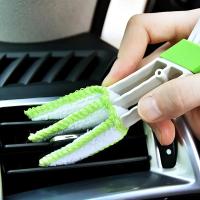 Limpiador de Aire de Coche de Doble Fin Cepillo de Limpieza Portátil de Micro Fibra con Cubierta Desmontable Equipo de Limpieza de Lavandería - details 0