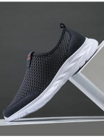 Zapatos Deportivos informales para hombre y mujer, calzado ligero de malla transpirable para caminar, trotar y Tenis - details 13