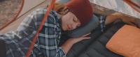 Almohada inflable ultraligera de viaje para acampar, cojines de inflado ergonómicos para el cuello y soporte Lumbar mientras se acampa, senderismo - details 1