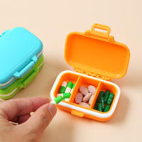 Mini puede desactivar una pequeña caja portátil lleva tres puntos, las cajas de caja selladas la humedad - details 0