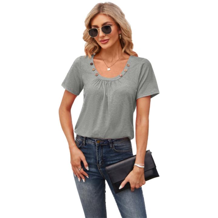 Moda Normal Camiseta de Verano para Mujer Moda Normal | Miravia