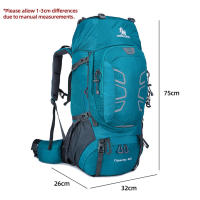 Mochila de montañismo de gran capacidad para escalada al aire libre, senderismo, deportes de acampada, bolsa para zapatos, bolsillo, viaje, senderismo, ciclismo - details 1