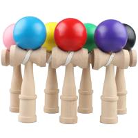 Bola de malabares profesional para niños, juguete de madera, Bola de captura en taza, juego tradicional, educación de - details 0