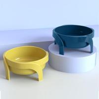with Stand Raised Cat Bowl Anti overturning HIPS Elevated Dog Bowls Neck Protection Candy Color Cat Food Bowl Kitten - details 1
