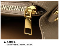 Cuero suave bolso de las mujeres bolso cesta de verduras de las mujeres bolso de hombro de alta gama crossbody atmósfera versátil cubo hombro - details 26