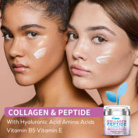 Crema facial de colágeno tipo prensa de embalaje inglés - details 1