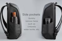 Mochila de viaje multifuncional para hombre, bolsa impermeable antirrobo para ordenador portátil de 15 pulgadas con recarga USB mejorada - details 15