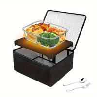 Fiambrera portátil 3 en 1, calentador de alimentos, 12V/24V/110V, minihorno Personal portátil - details 1