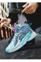 Zapatillas de baloncesto de marca para hombre, zapatos deportivos cómodos para entrenamiento en el gimnasio, calzado antideslizante informal para exteriores para Niños Jóvenes - details 17