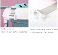 Asiento de baño de seguridad para recién nacido, almohada de bañera infantil, cojín de baño para bebé - details 1