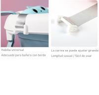 Asiento de baño de seguridad para recién nacido, almohada de bañera infantil, cojín de baño para bebé - details 1