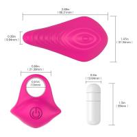 Leten Vibrador de Silicona para Mujeres 10 Modos de Vibración para Autoestimulación y Masaje Clitoris Juegos de Flirtería para Parejas - details 3