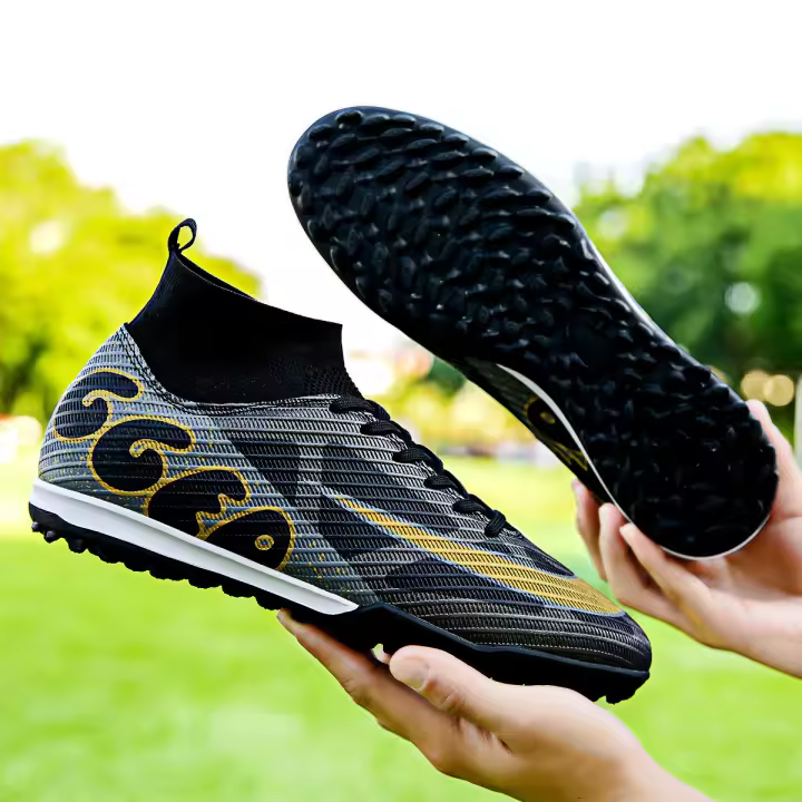 Zapatos de Fútbol de Caña Alta Adecuados para Hombres, Mujeres, Niños Entrenamiento Profesional - 1