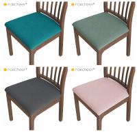 Funda de tela Jacquard para Asiento de Silla, cubierta para Asiento individual elástico, para comedor, 1 unidad - details 12