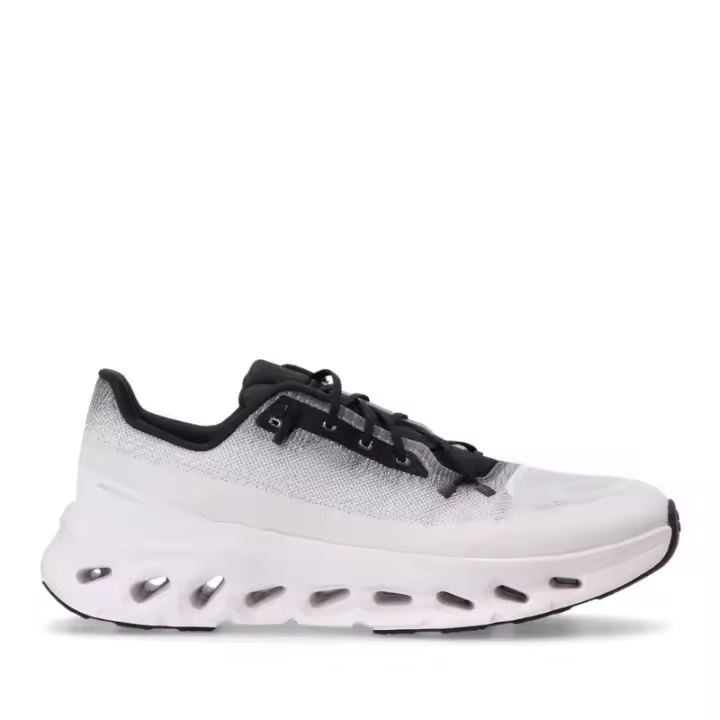 Zapatillas Blancas Running Negro Marfil - 1