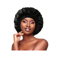Gorro de Seda Satinada Tocado de Dormir para Mujeres Paño de Cuidado del Cabello de Satén Suave - details 0