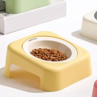 Cuenco protector de cuello de cerámica para cachorros, cuenco antivuelco sin estrés con dibujos de OVNI, cuenco de protección para el cuello, disco volador para perros y gatos - details 3