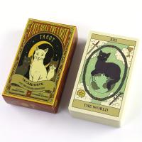 Juego de mesa de oráculo Cat Dominates The Earth Card, juego interactivo, juego de fiesta, juego de vacaciones, regalo de Pascua, 1 unidad - details 1