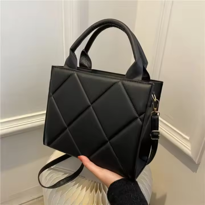 Bolsos informales de gran capacidad para mujer Bolsos con asa superior - 1