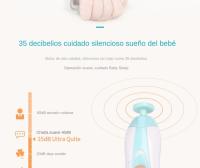Cortaúñas Eléctrico 6 en 1 para Bebés, Protección contra Arañazos, Kit de Manicura Portátil - details 3