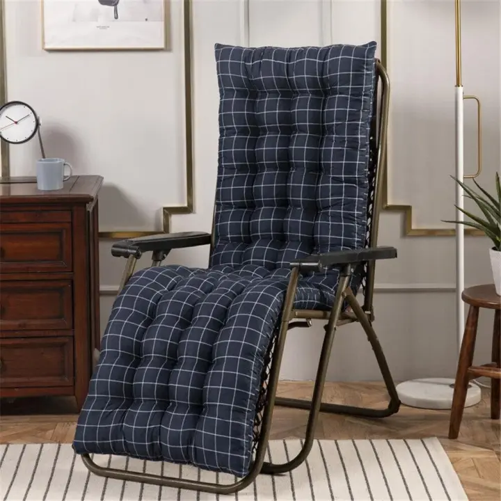 Cojín grueso de algodón para banco, cojín de reemplazo para silla basculante, para jardín y exteriores, para las cuatro estaciones - 1
