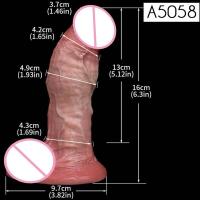 Leten SXXY Juguetes Sexuales de Silicona de Doble Capa con Ventosa, Tacto Suave de Piel, Tapón Anal de Dos Capas para Hombres Adultos - details 26